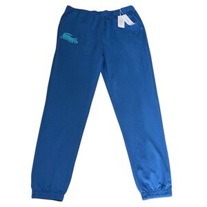 Lacoste Mens Size Large Blue Lounge Pants Joggers Loungewear